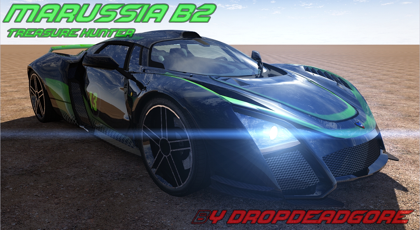 Marussia B2 Treasure Hunter Edition для NFS Hot Pursuit 2