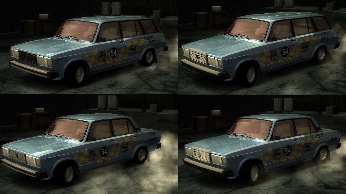 Пак Лада 1500 (4 в 1) для NFS Most Wanted